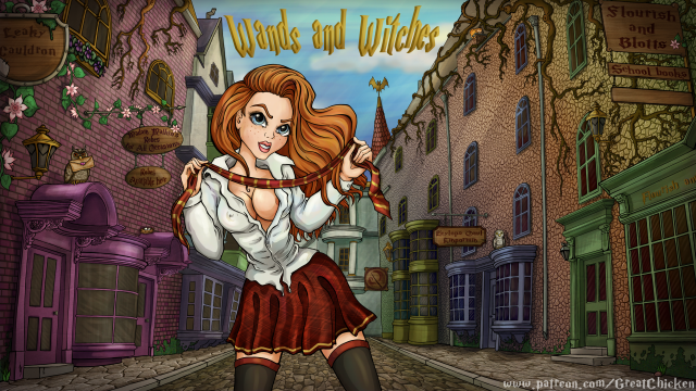 Wands and Witches Version 0.95 Win/Mac/Android by  Great Chicken Studio Porn Game