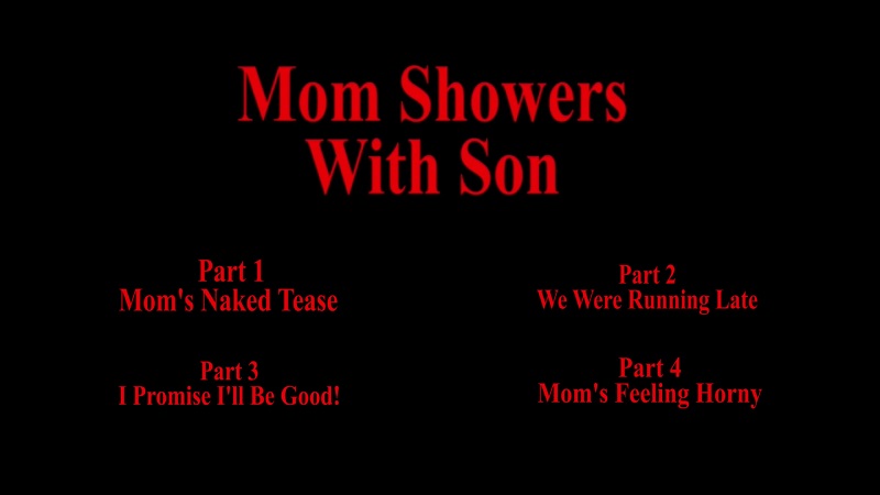 Helena Price - Mom Showers With Son