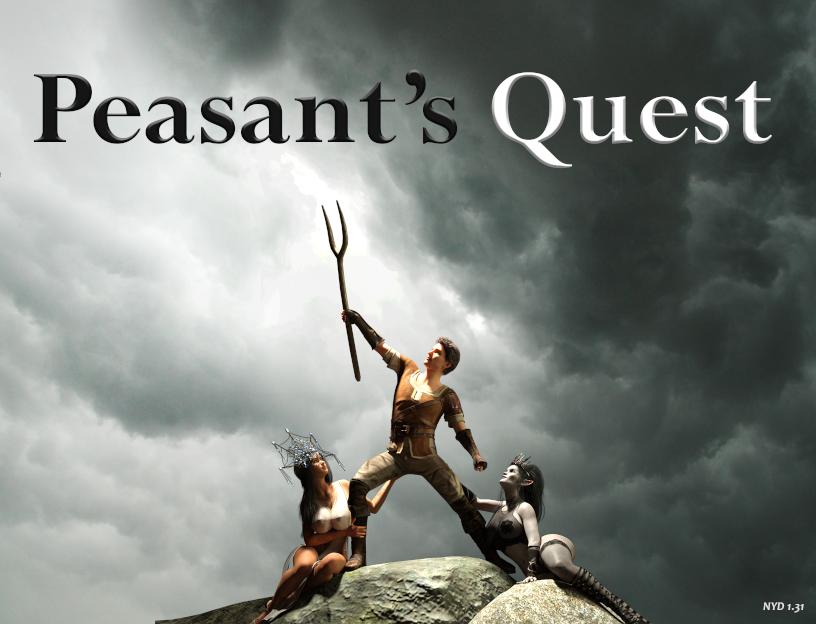 Peasant's Quest [2.95fix] (Tinkerer) [uncen] [2017, ADV, RPG, 3dcg, bestiality, big ass, big tits, domination, fantasy, male protagonist, masturbation, monster girl, prostitution, transformation, vaginal sex] [rus]